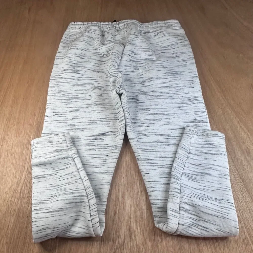 Burnside Men’s XL Joggers Gray Fleece Lined Sweatpants Drawstring - Picture 2 of 3